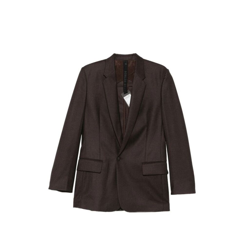 Petar Petrov Brown Jackets - Blazers Women